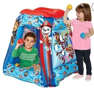 🆕- PAW Patrol Inflatable Playland Ballpit with 20 Soft Flex Balls